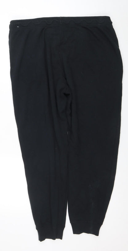 Mens UK Size XL Nike Regular Fit Jogger Black Trousers