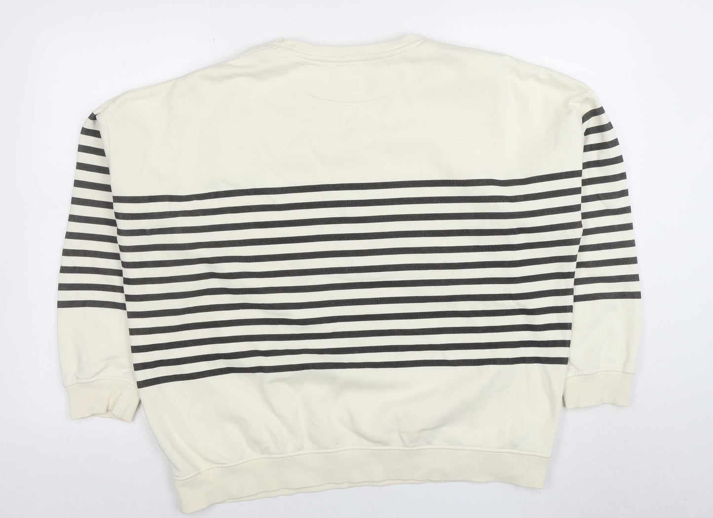 Womens UK Size 14 F&F Ivory Pullover Sweatshirt