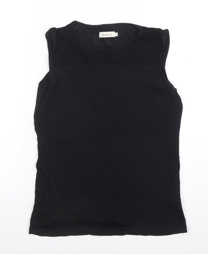 Knit & Love Womens Black XL Sleeveless Knit Tank Top