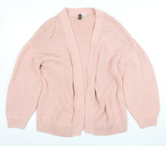 Womens UK Size 2XS H&M Pink Cardigan Jumper