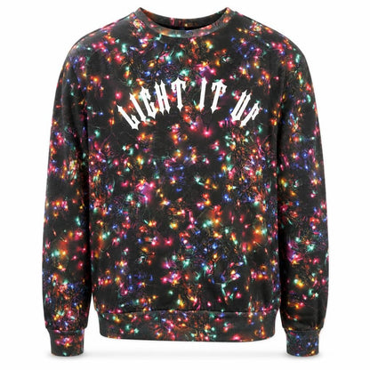 Mens UK Size M H&M Divided Multicoloured Pullover Sweatshirt