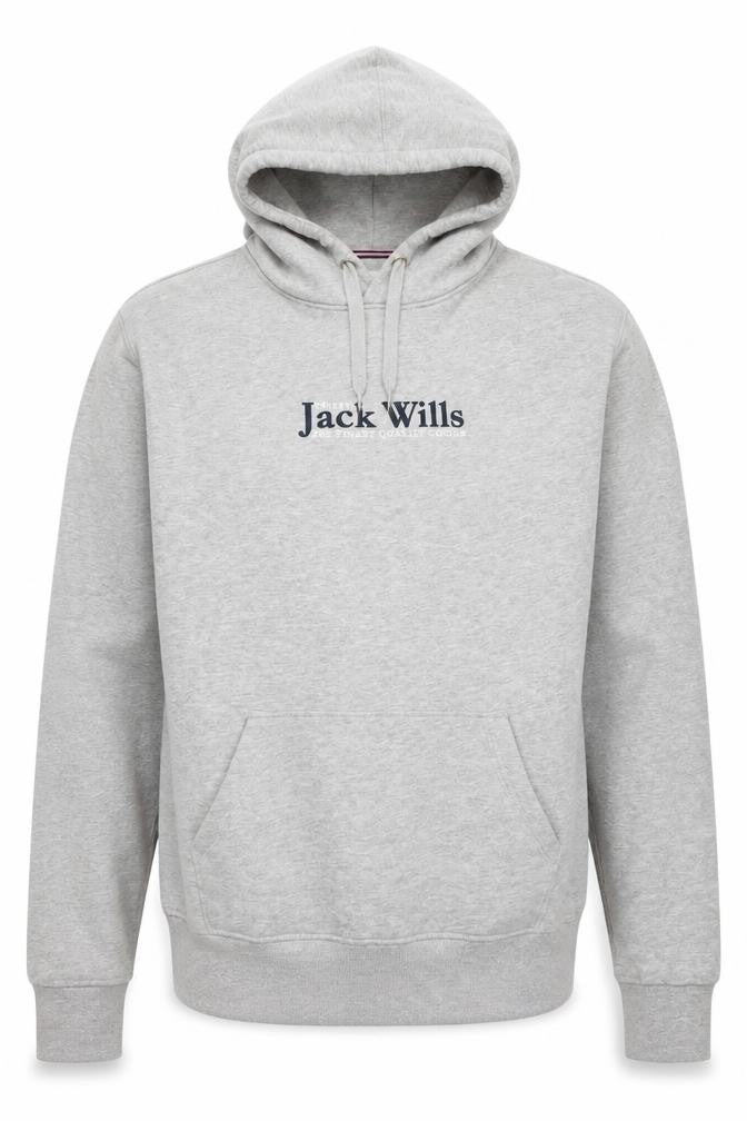 Womens UK Size 12 Jack Wills Grey Pullover Hoodie