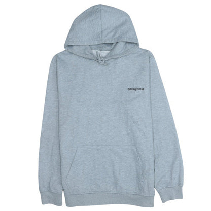Mens UK Size M Patagonia Grey Pullover Hoodie