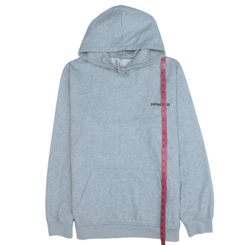 Mens UK Size M Patagonia Grey Pullover Hoodie