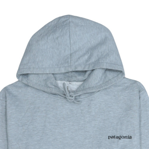 Mens UK Size M Patagonia Grey Pullover Hoodie