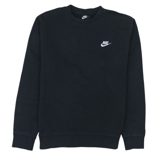 Mens UK Size M Nike Black Pullover Sweatshirt