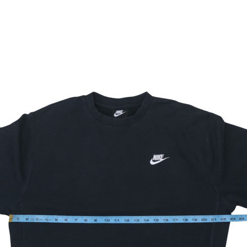Mens UK Size M Nike Black Pullover Sweatshirt