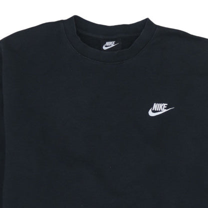 Mens UK Size M Nike Black Pullover Sweatshirt
