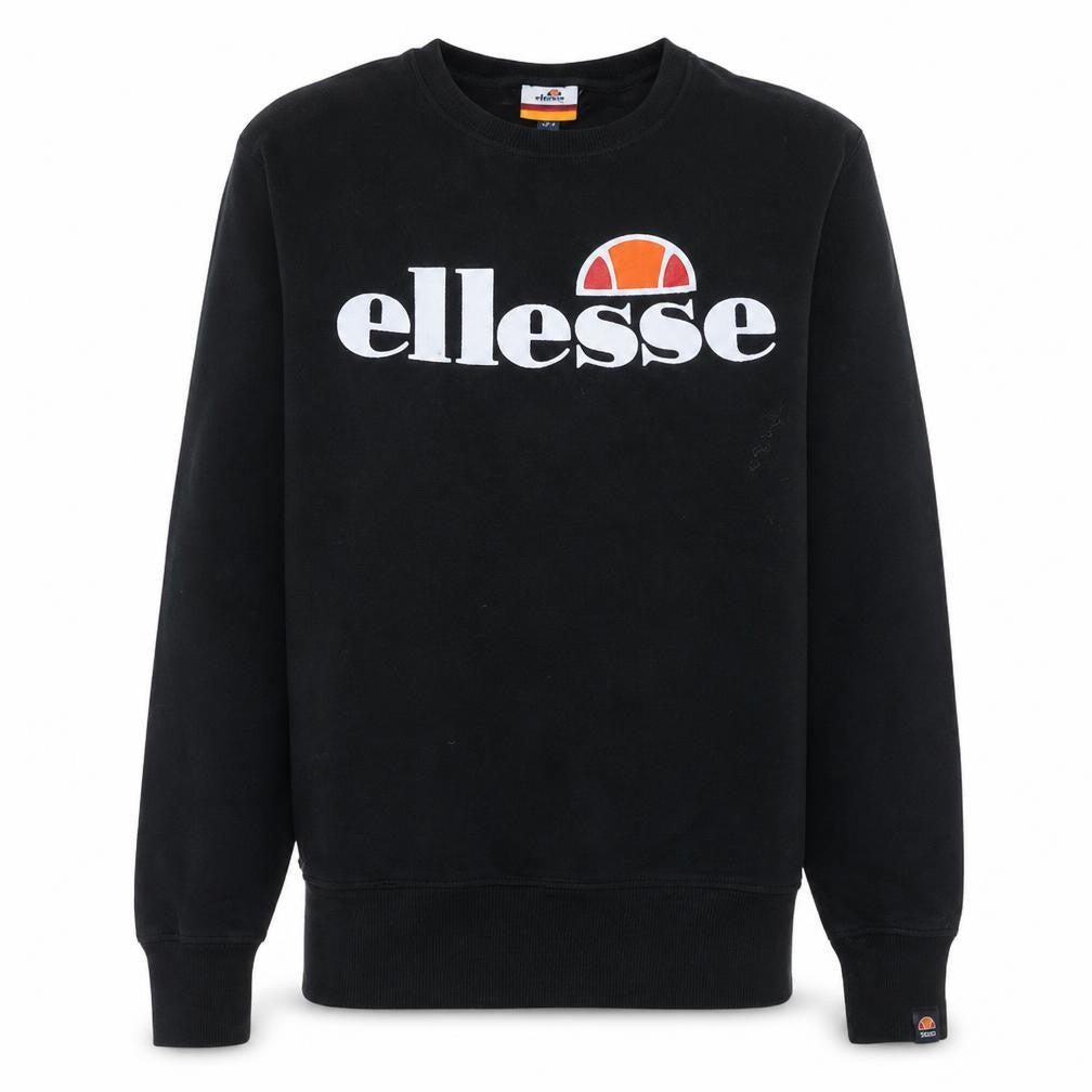 Mens UK Size S ellesse Black Pullover Sweatshirt