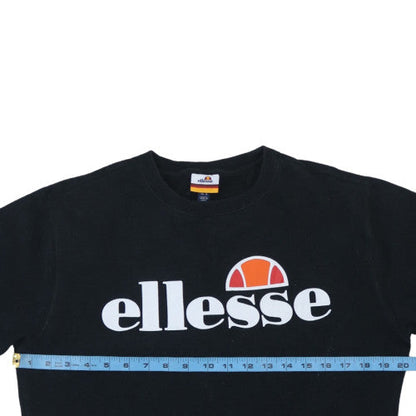 Mens UK Size S ellesse Black Pullover Sweatshirt