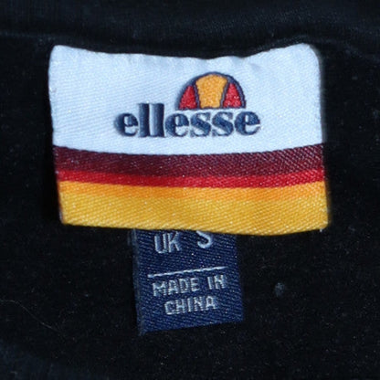 Mens UK Size S ellesse Black Pullover Sweatshirt
