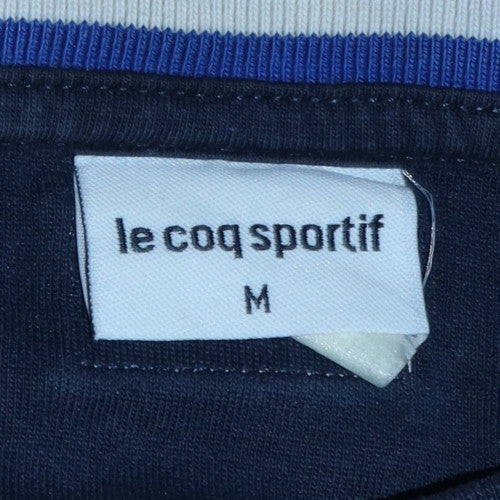 Mens UK Size M le coq sportif Blue Pullover Sweatshirt