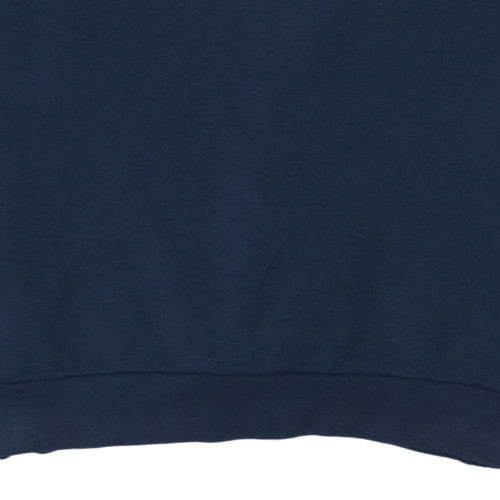 Mens UK Size M le coq sportif Blue Pullover Sweatshirt