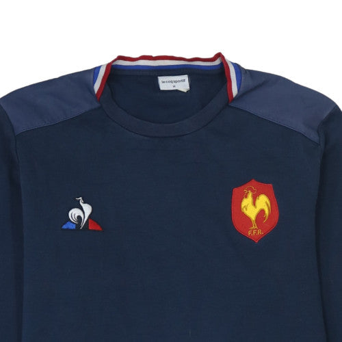 Mens UK Size M le coq sportif Blue Pullover Sweatshirt