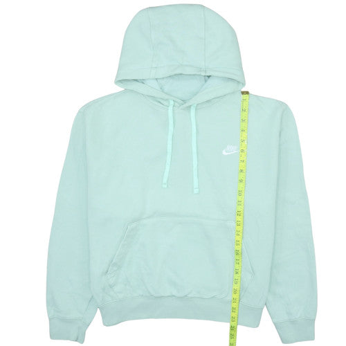 Mens UK Size M Nike Green Pullover Hoodie
