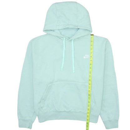 Mens UK Size M Nike Green Pullover Hoodie