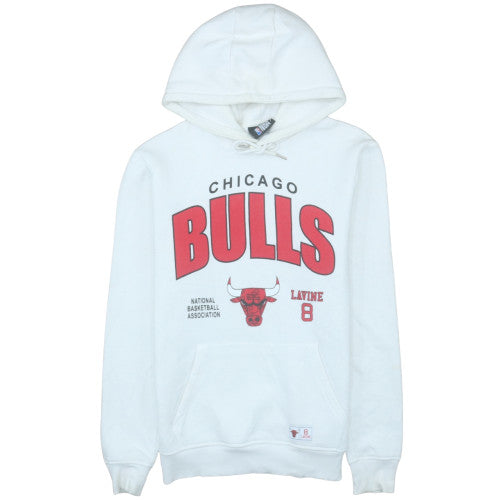 Mens UK Size M NBA White Pullover Hoodie
