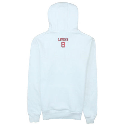 Mens UK Size M NBA White Pullover Hoodie