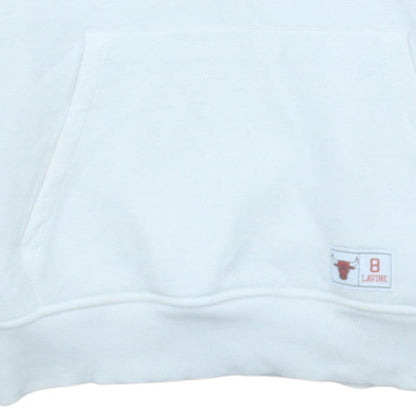 Mens UK Size M NBA White Pullover Hoodie