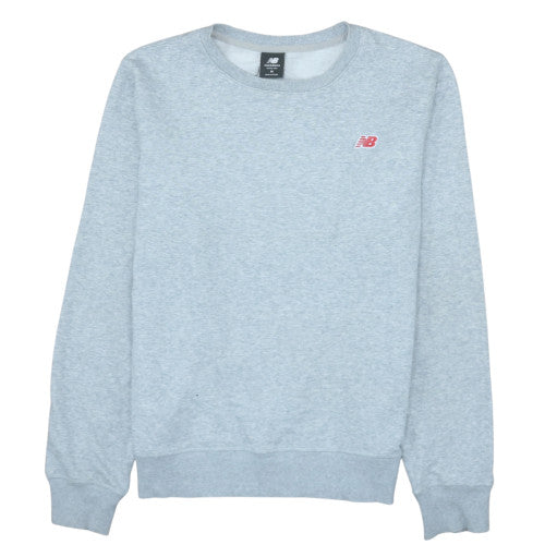 Mens UK Size M New Balance Grey Pullover Sweatshirt