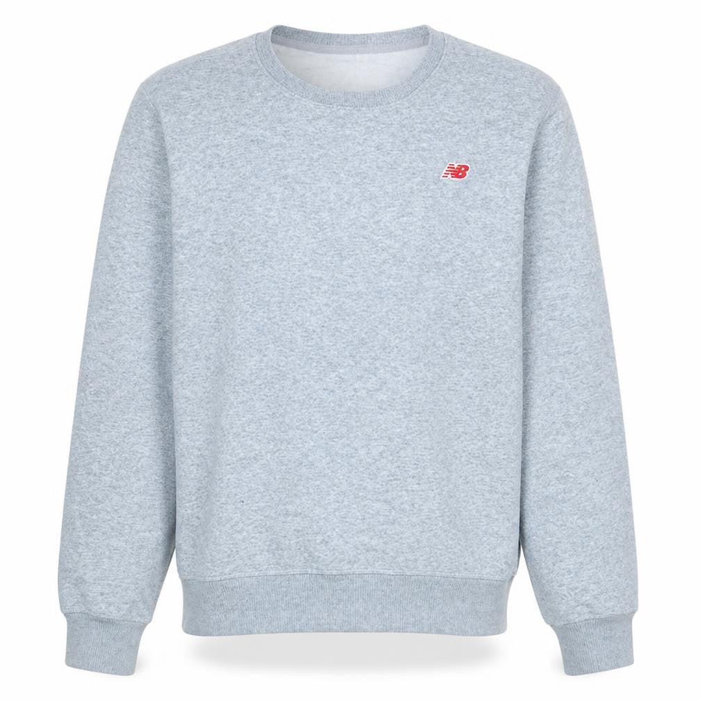 Mens UK Size M New Balance Grey Pullover Sweatshirt
