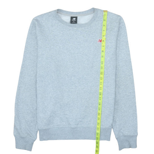 Mens UK Size M New Balance Grey Pullover Sweatshirt