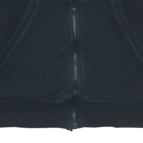 Mens UK Size S le coq sportif Black Full Zip Hoodie