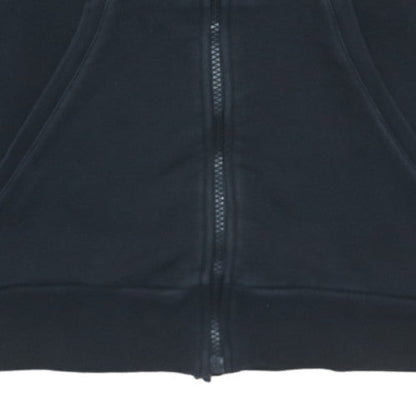 Mens UK Size S le coq sportif Black Full Zip Hoodie