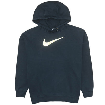 Womens UK Size M Nike Black Pullover Hoodie