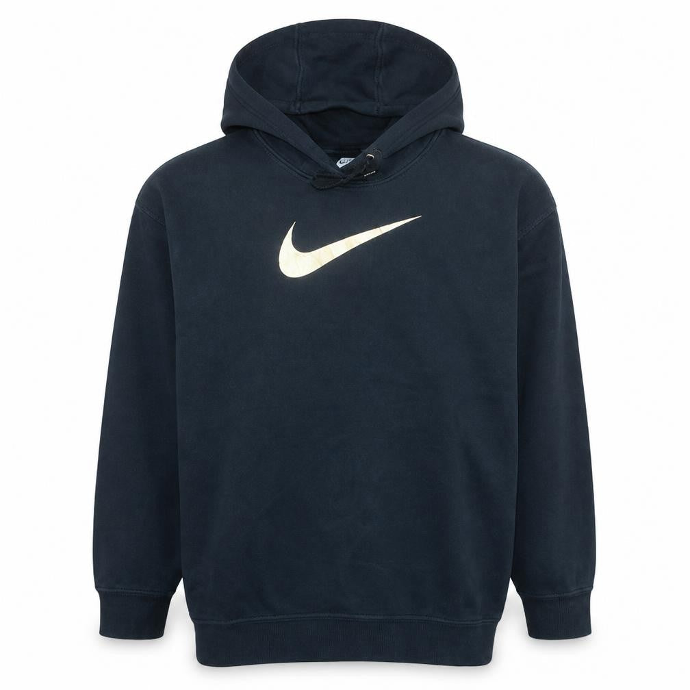 Womens UK Size M Nike Black Pullover Hoodie