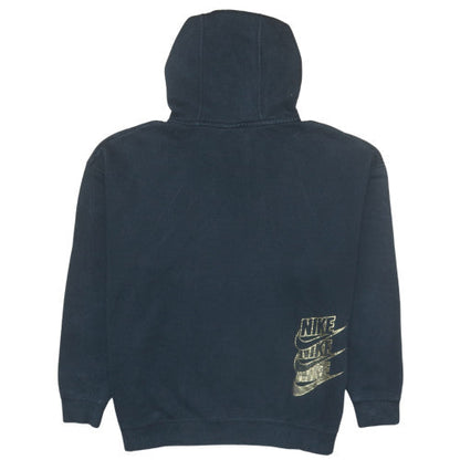 Womens UK Size M Nike Black Pullover Hoodie