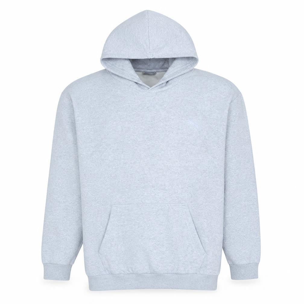 Mens UK Size XL PUMA Grey Pullover Hoodie