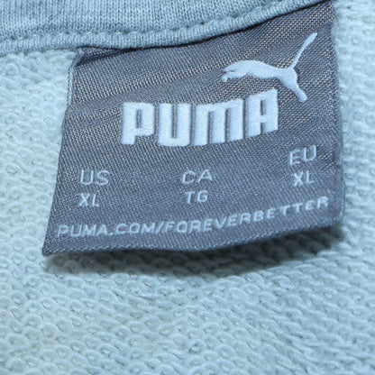 Mens UK Size XL PUMA Grey Pullover Hoodie