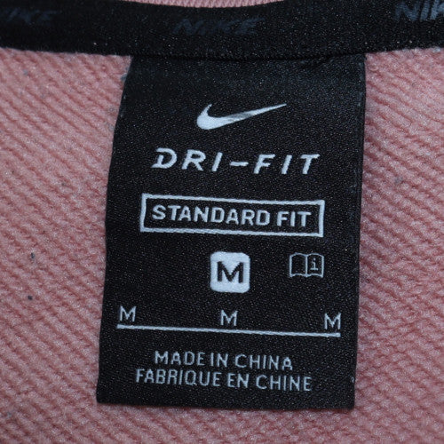 Womens UK Size M Nike Pink Pullover Sweatshirt