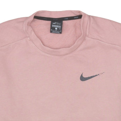 Womens UK Size M Nike Pink Pullover Sweatshirt