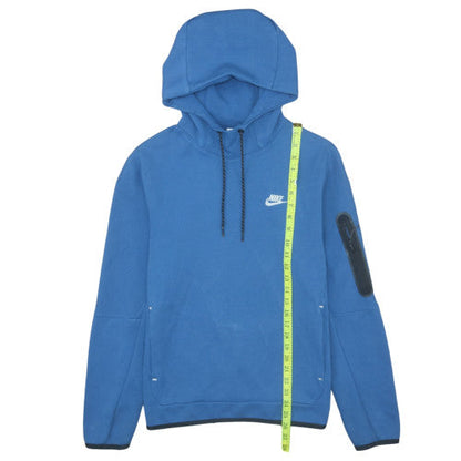 Mens UK Size S Nike Blue Pullover Hoodie