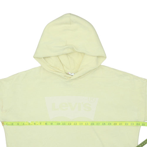 Womens UK Size L Levi's Beige Pullover Hoodie