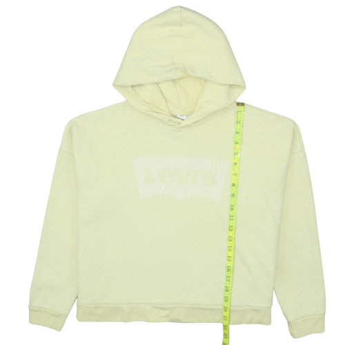 Womens UK Size L Levi's Beige Pullover Hoodie