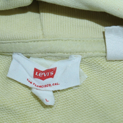 Womens UK Size L Levi's Beige Pullover Hoodie