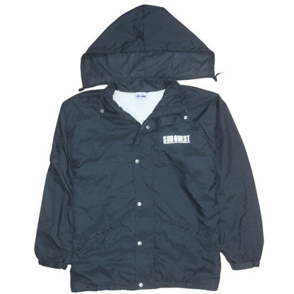 Mens UK Size XL Ocean Jackets Black Windbreaker Coat