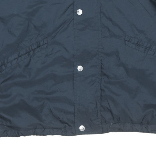 Mens UK Size XL Ocean Jackets Black Windbreaker Coat