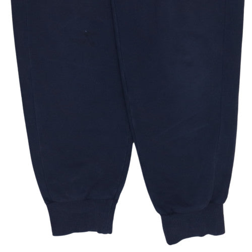 Mens UK Size M PUMA Regular Fit Sweatpants Blue Trousers