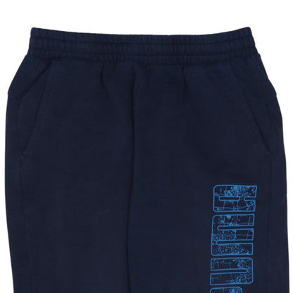 Mens UK Size M PUMA Regular Fit Sweatpants Blue Trousers