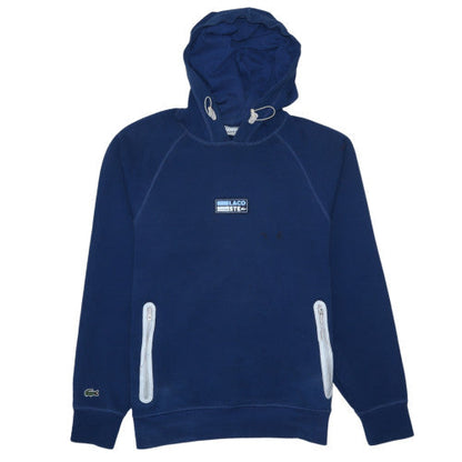 Mens UK Size S Lacoste Blue Pullover Hoodie