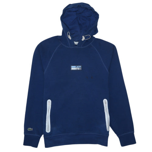 Mens UK Size S Lacoste Blue Pullover Hoodie