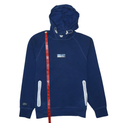 Mens UK Size S Lacoste Blue Pullover Hoodie