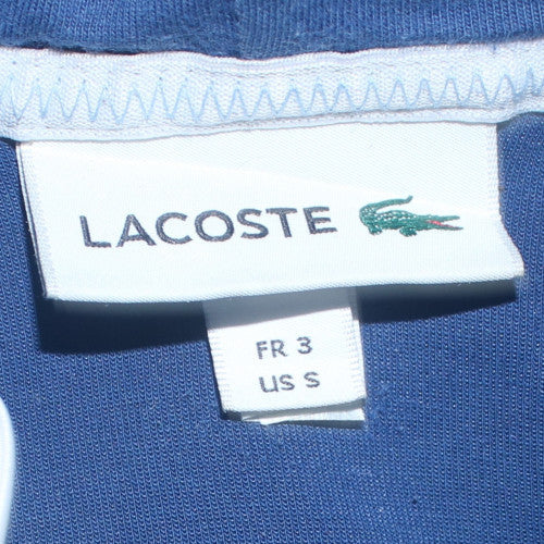 Mens UK Size S Lacoste Blue Pullover Hoodie