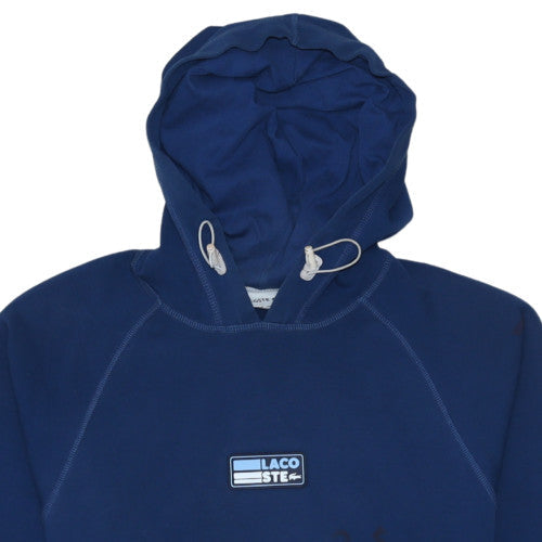 Mens UK Size S Lacoste Blue Pullover Hoodie