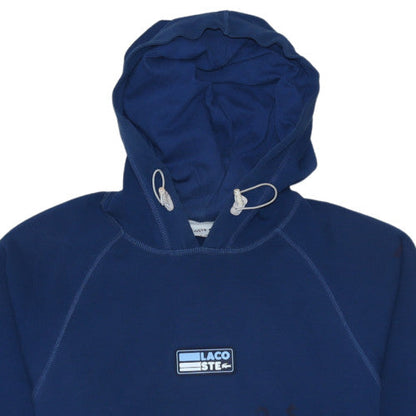 Mens UK Size S Lacoste Blue Pullover Hoodie