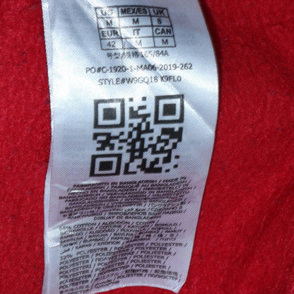 Womens UK Size M GUESS Red Pullover Sweatshirt